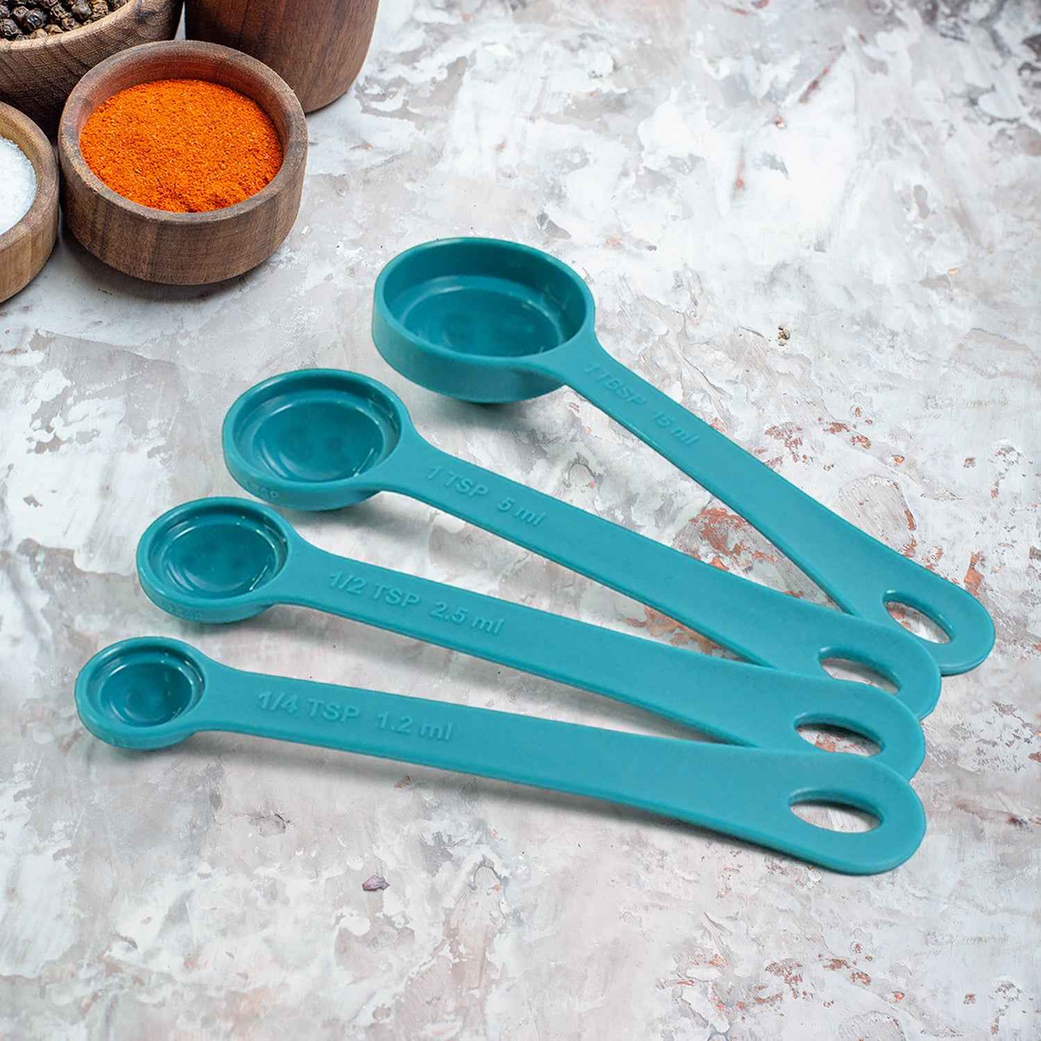 Apex 8 Piece Measuring Spoons And Cups Set - BeSh Deals®