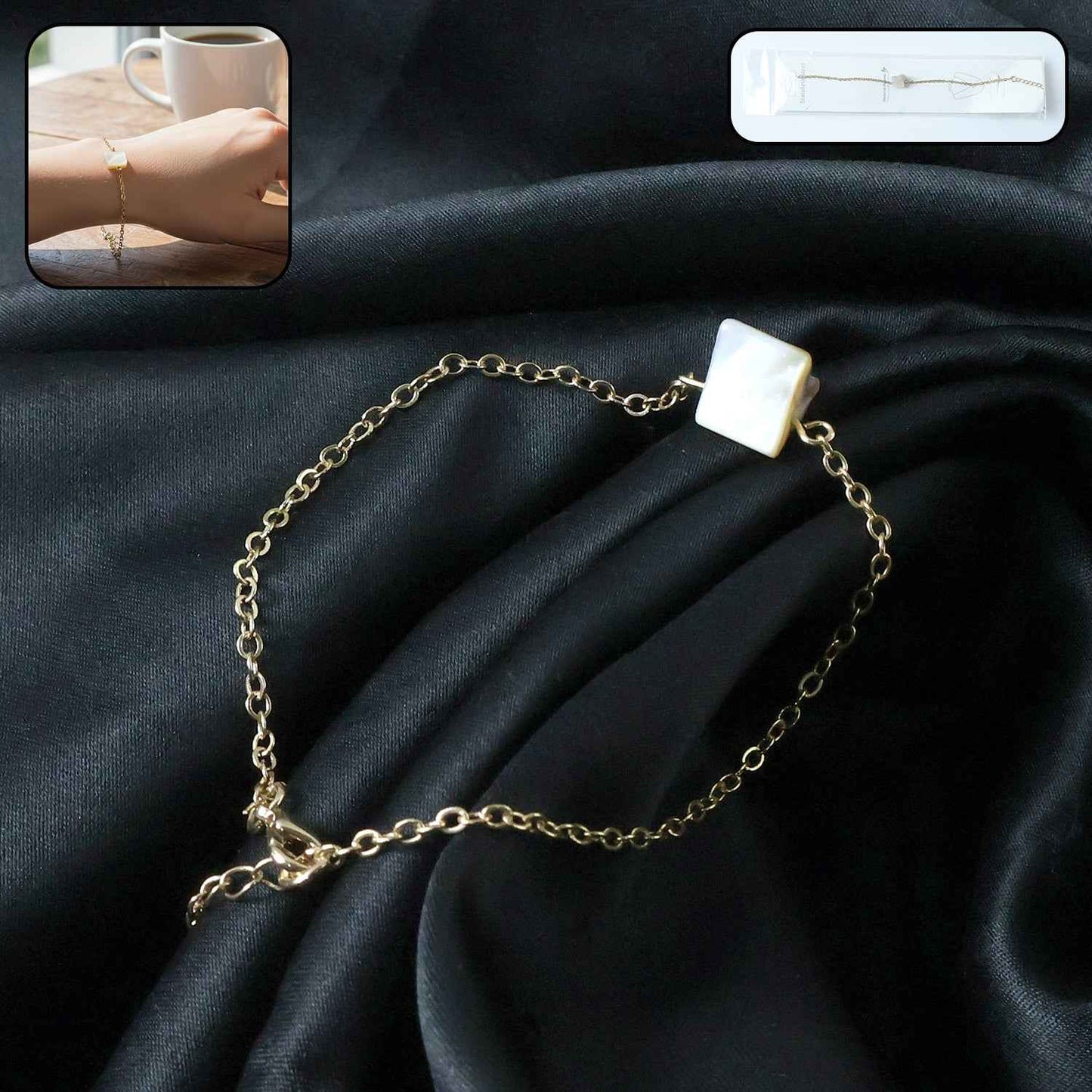 Premium Elegant Adjustable Chain Bracelet (1 Pc  Mix Design)