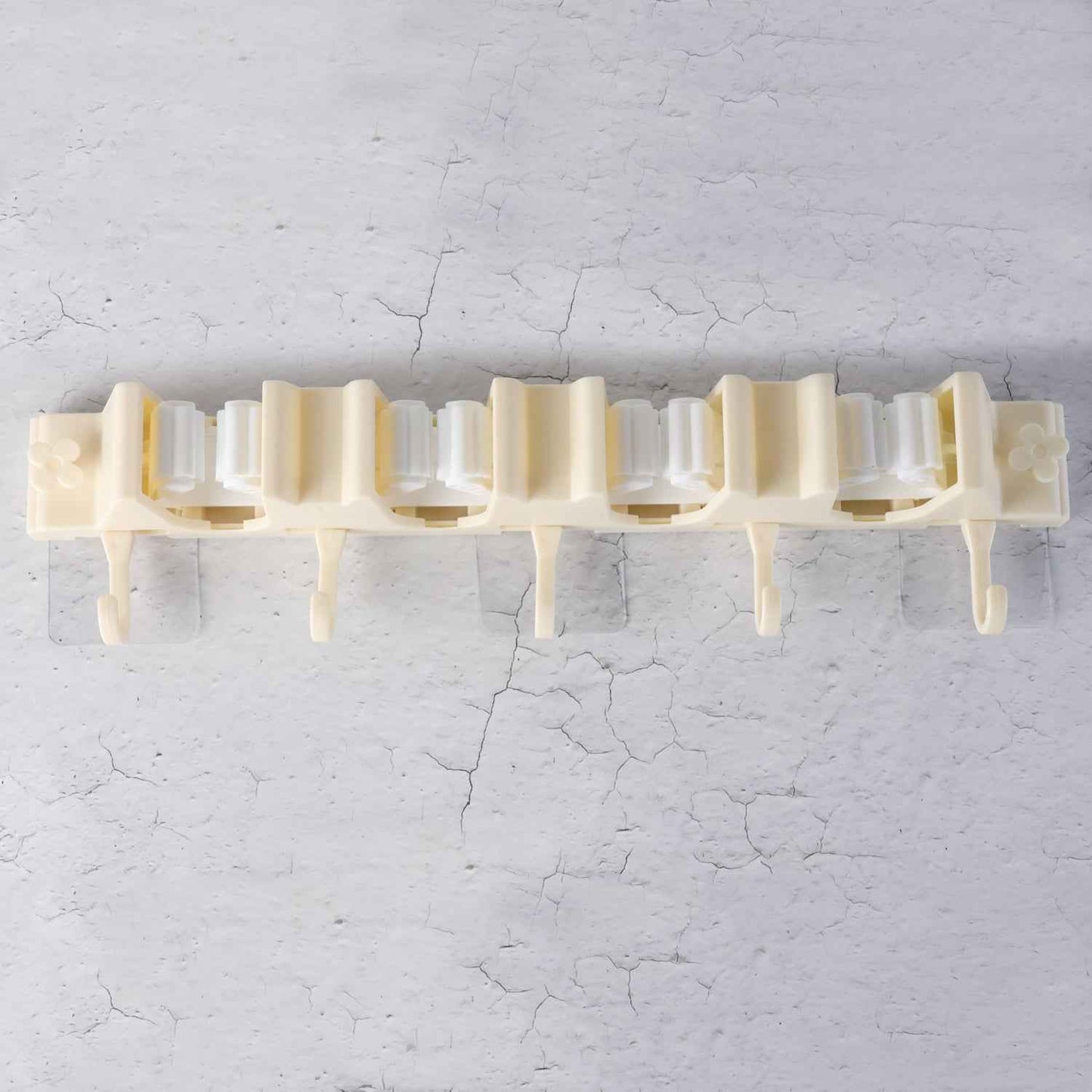 Self-adhesive Wall-mount Broom  Mop Holder Rack