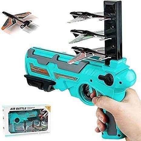 Airplane Launcher Toy Gun with Foam Glider - Best Deals at BeSh Deals®