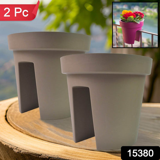 Creative Flower Pot Balcony Flower Pot Holder (2 Pc) - Best Deals at BeSh Deals®