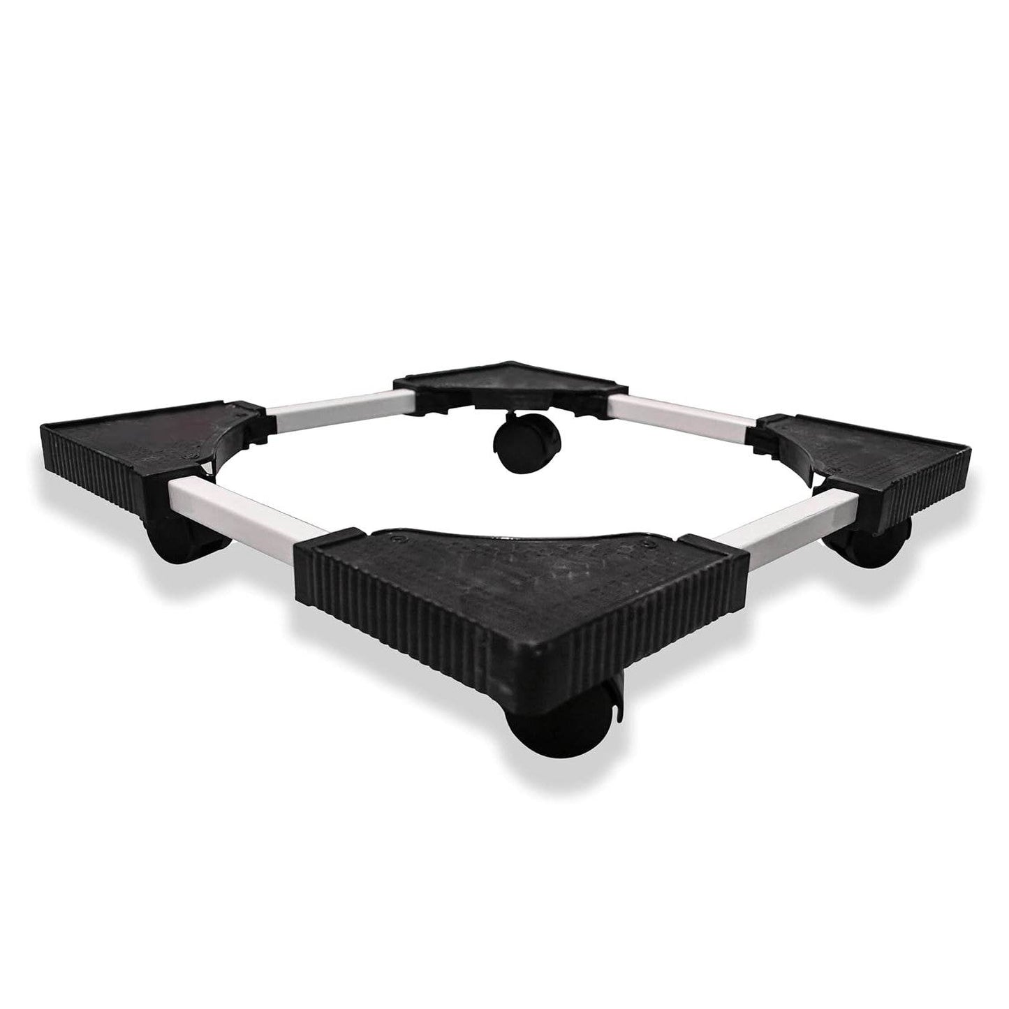 Adjustable Heavy-duty Fridge And Washing Machine Stand Base Trolley 50x50 Cm - Best Deals at BeSh Deals®