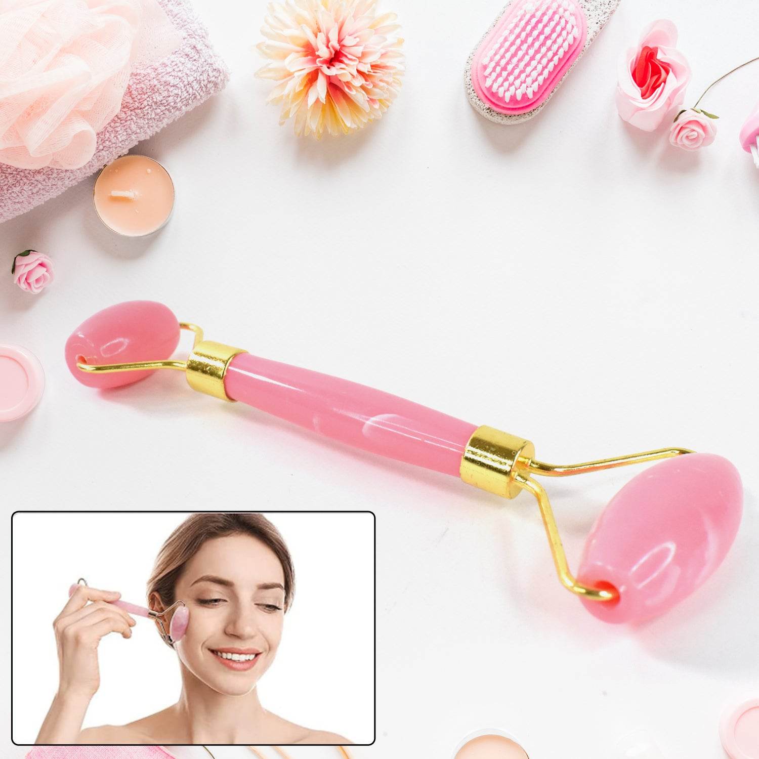 Double Ended Smooth Facial Massage Rollers (1 Pc  Mix Color) - Best Deals at BeSh Deals®