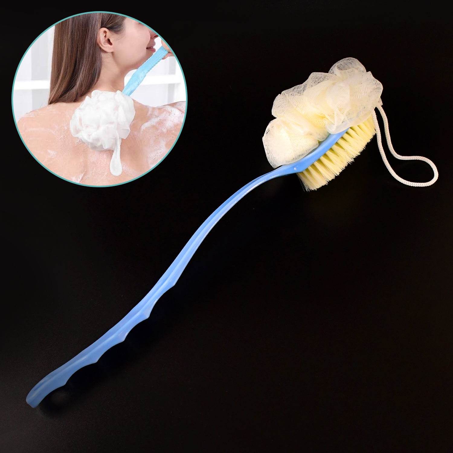 4832 2in1 Bath Brush With Long Handle - Best Deals at BeSh Deals®