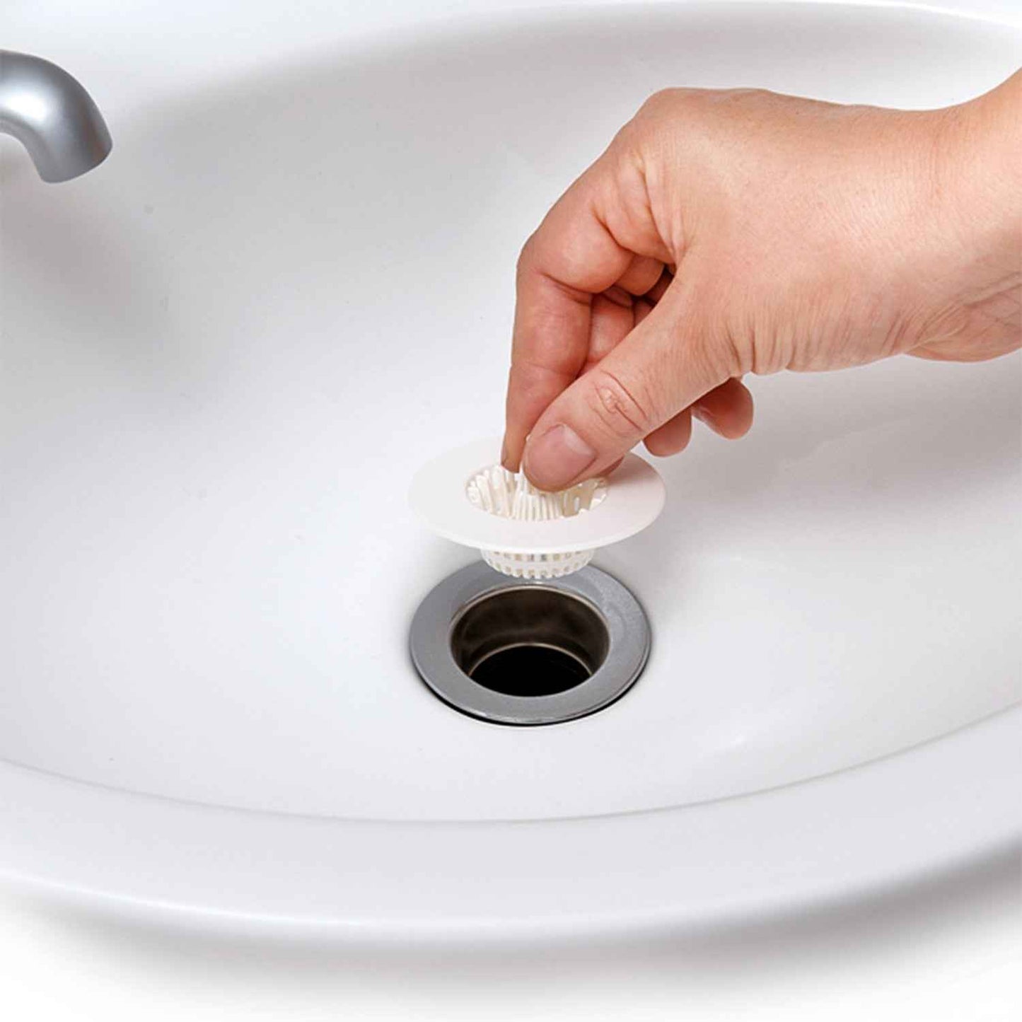 5 Pcs Multipurpose Sink Drain Hair Catcher  Strainer Filter (3045 Mm)