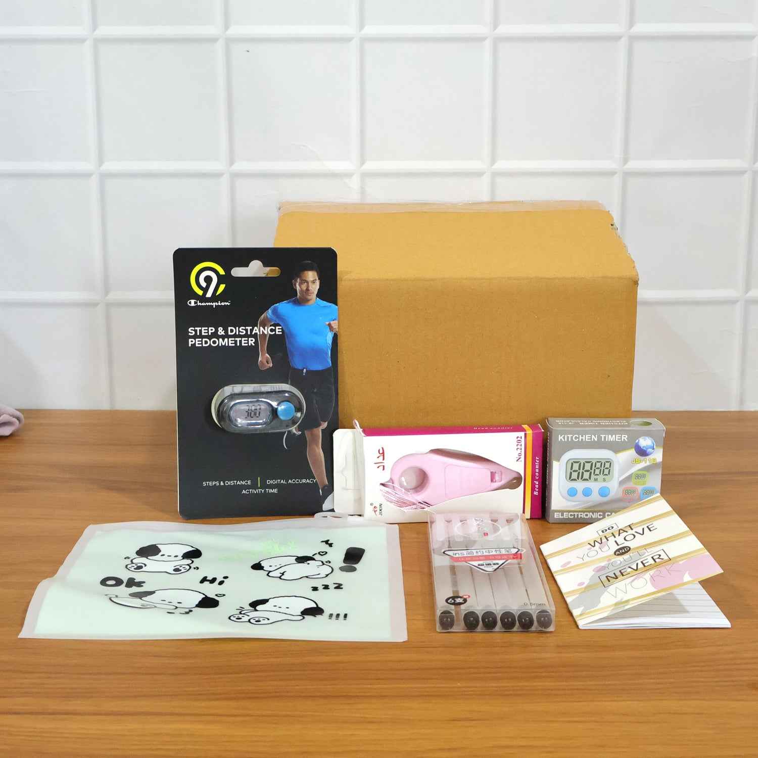 Travel  Tracking Essentials Premium Cute Stationery Gift Combo ( 1 Set)