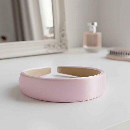 Elegant Padded Satin Finish Hairband (1 Pc)