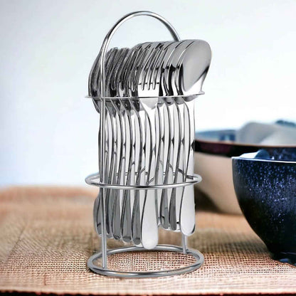 Apex Premium Stainless Steel Cutlery (16  Pc  Set)