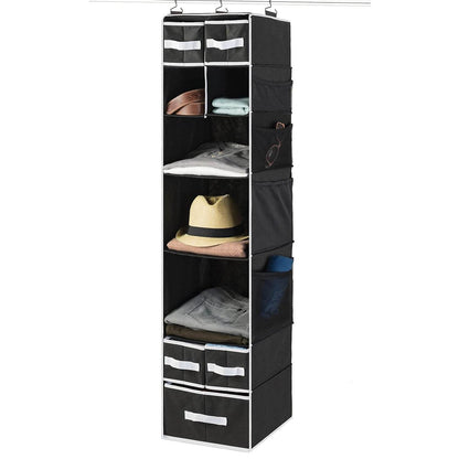 9 Shelf Hanging Closet Organizer With 5 Drawer Organizers - Best Deals at BeSh Deals®