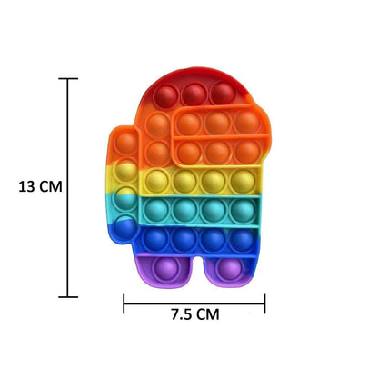 4818 Among Us Fidget Toy Used By Kids Childrens And Even Adults For Playing And Entertaining Purposes Etc.