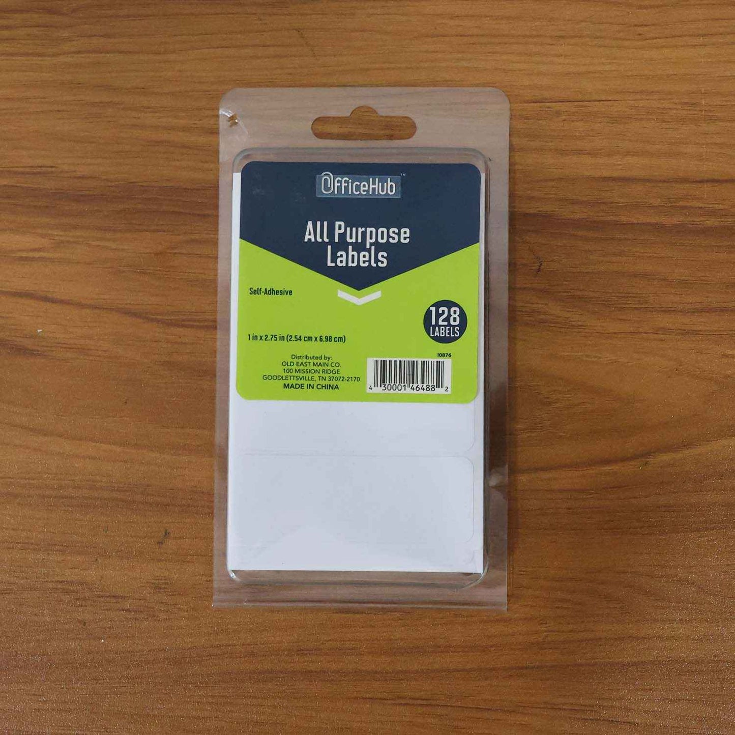 Premium All Purpose Adhesive White Labels (128 Labels)