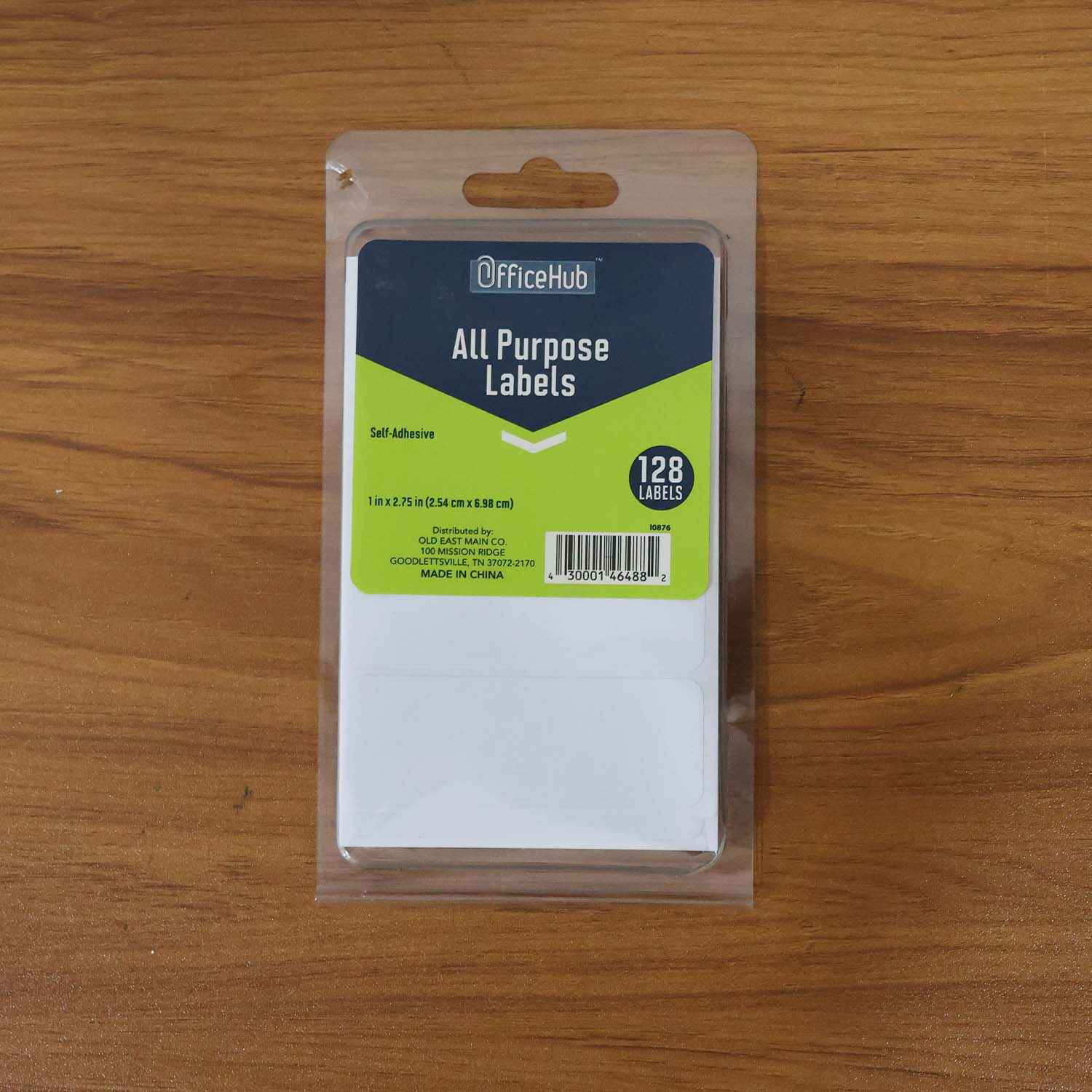 Premium All Purpose Adhesive White Labels (128 Labels)