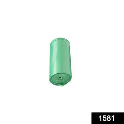 1581 Green Compostable Corn Starch Garbage Bags (17 X 19)