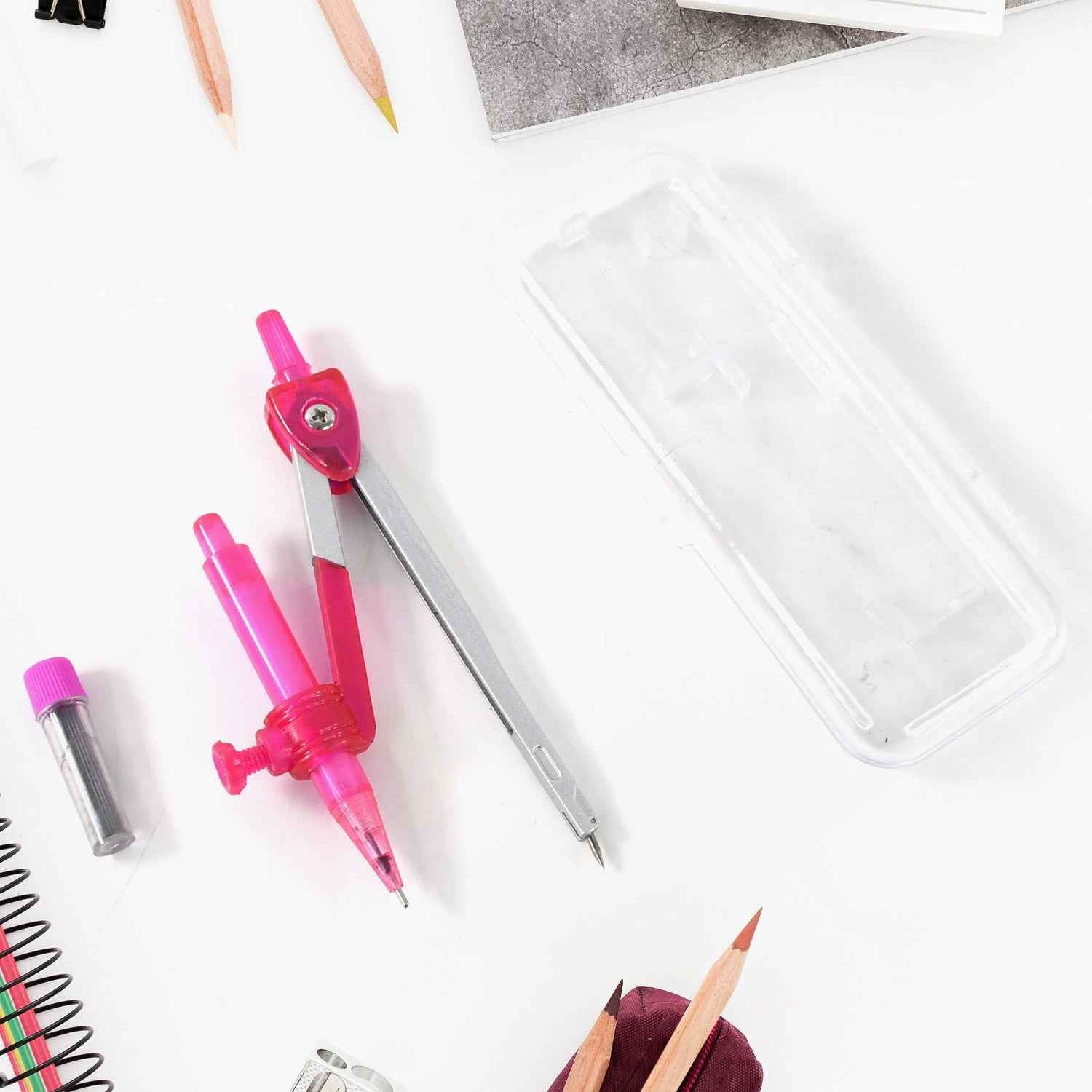 Student Geometry Compass Set (4 In 1)