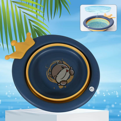 17514 Cartoon Shape Wash Basin Space Saving Multi Function Foldable Baby Wash Basin Easy Clean Lightweight Thicken For Washing Face For Home (33x31 Cm  1 Pc) - Best Deals at BeSh Deals®