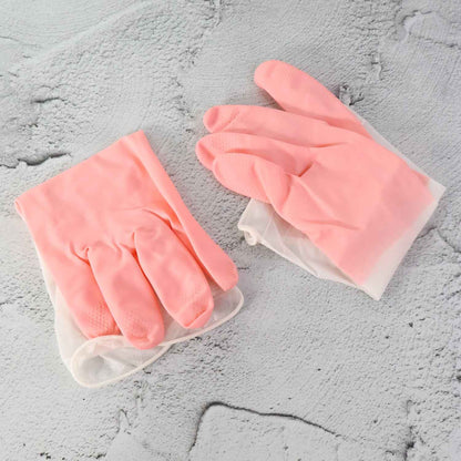 Large Size Reusable Household Cleaning Gloves - (1 Pair)