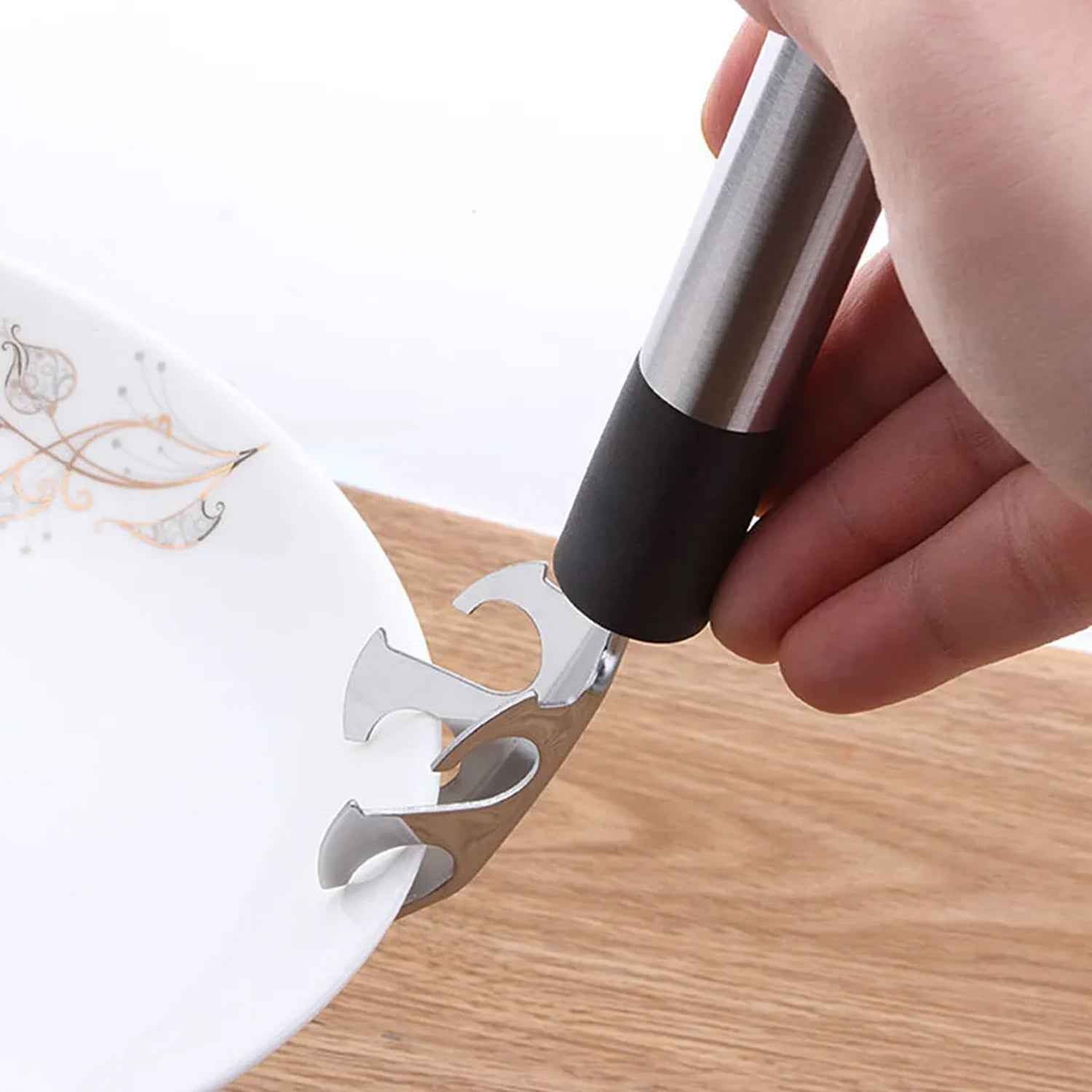 Multi Functional Stainless Steel Hot Pot Gripper Clamp Pan Lifter Tool (1 Pc) - BeSh Deals®