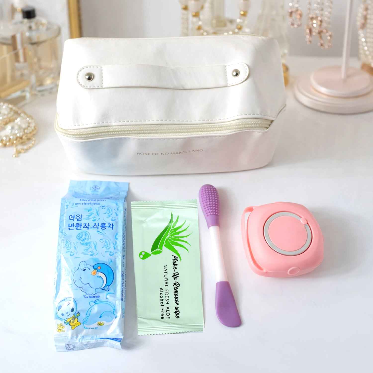 Premium Women Travel Hygiene Essentials Combo (1 Set )