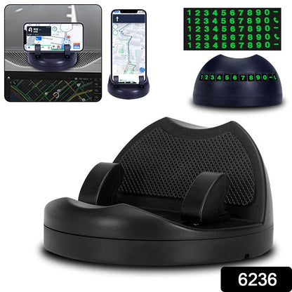 2 In 1 Car Anti-slip Mat Phone Holder Non Slip Sticky Phone Mount Holder (1 Set) - Best Deals at BeSh Deals®