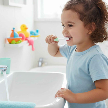 Kids Toothbrush And Water Gun Toy Set