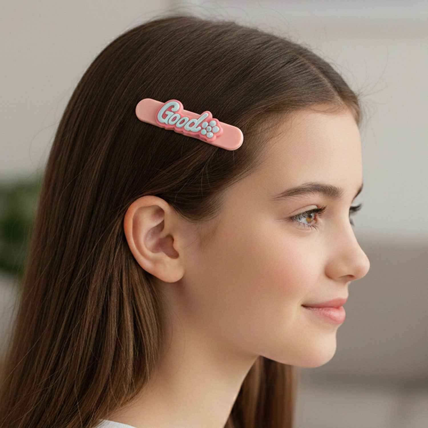 Colorful Good Design Hair Clips (4 Pc)