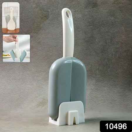 Automatic Open Close Kitchen Rice Spoon Holder With Dust Cover - BeSh Deals®
