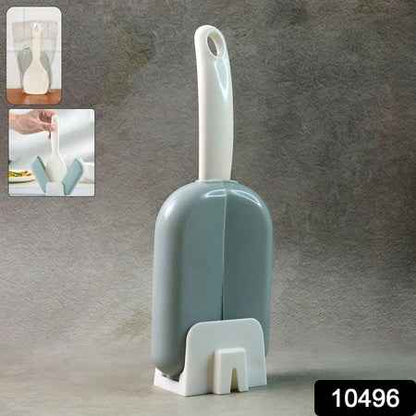 Automatic Open Close Kitchen Rice Spoon Holder With Dust Cover - BeSh Deals®