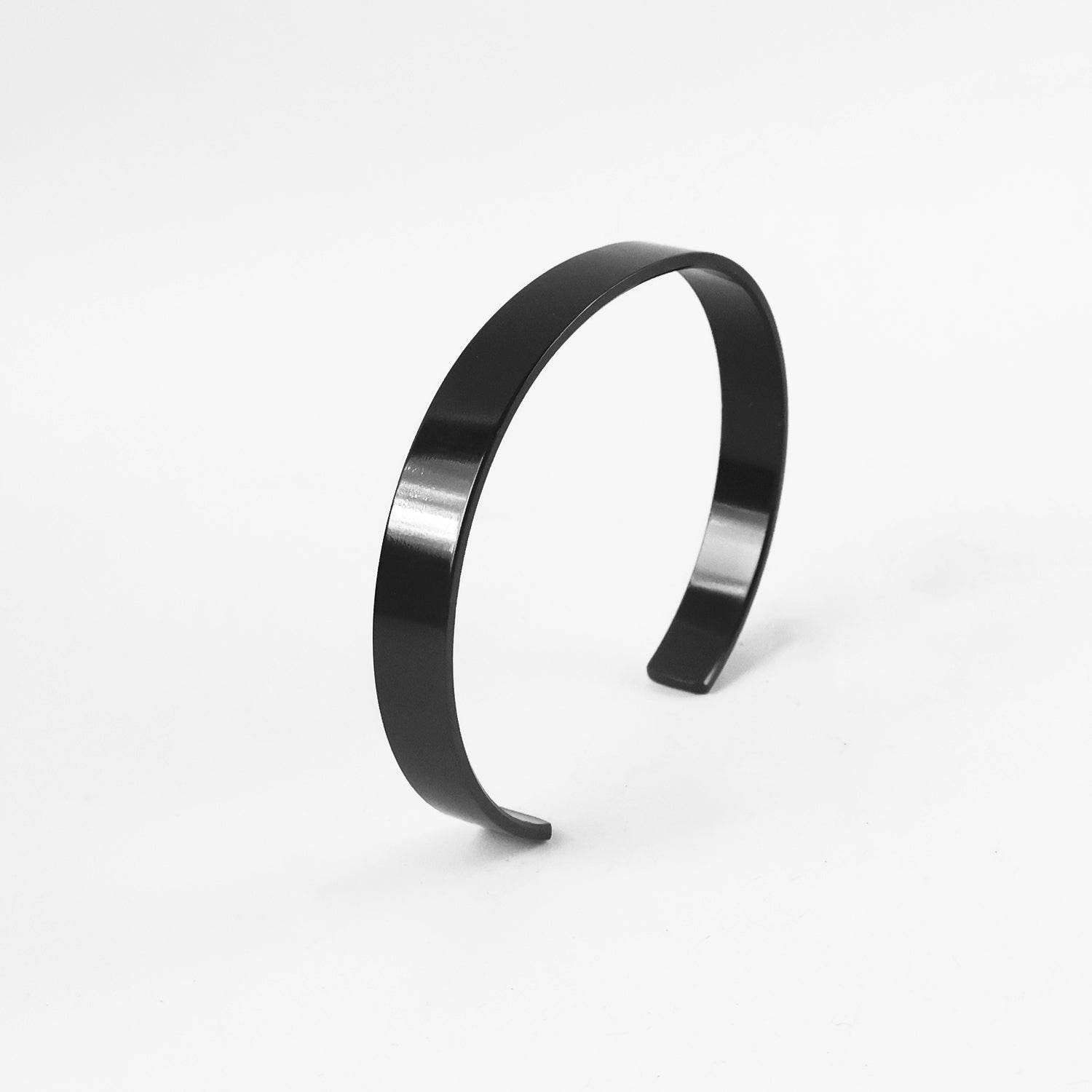 Stylish Black-plated Stainless-steel Kada (1 Pc) - Best Deals at BeSh Deals®