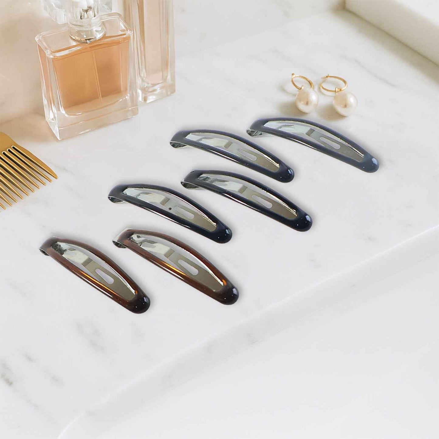 Hair Clips For Women  Girls - (6 Pc  Set)