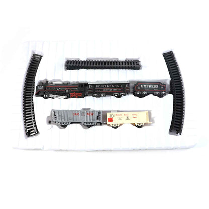 Toy Train Set For Kids Battery Operated Train With Track Set