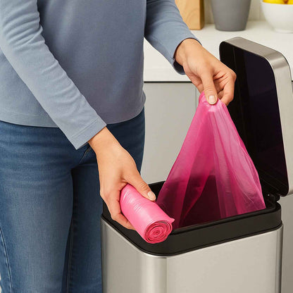 Garbage Bags Roll 45 X 45 Cm (1 Pc  Mix Color)