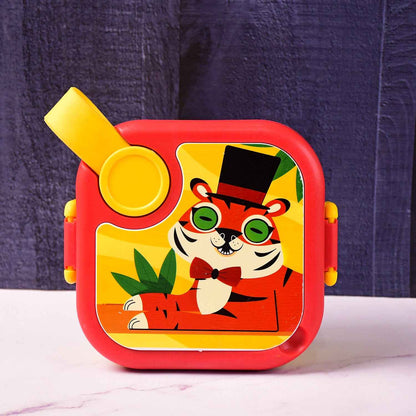 Ganesh Tangy Kids Stainless Steel Lunch Box - BeSh Deals®