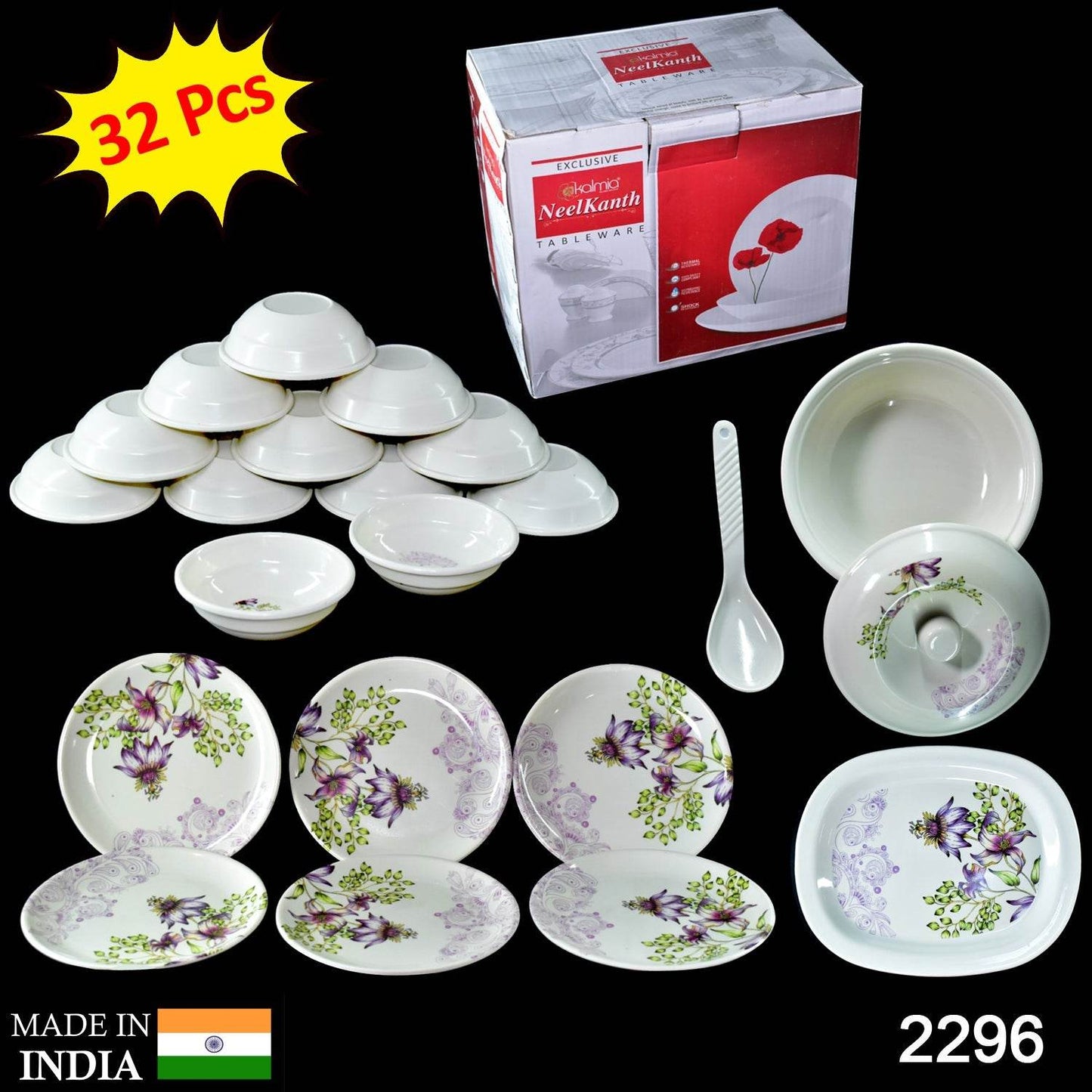 2296 Premium Tableware 32 Pc For Serving Food Stuffs And Items. - Best Deals at BeSh Deals®