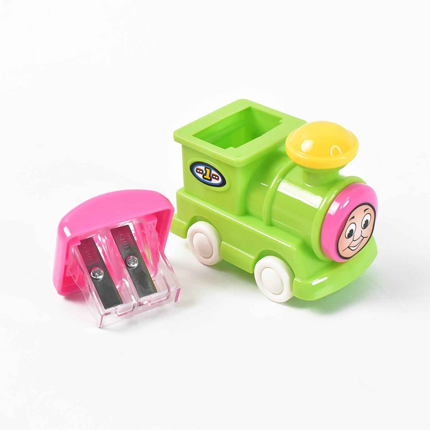 Train Double Hole Pencil Sharpener (1 Pc)