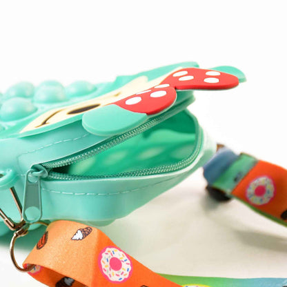 Childrens Silicone Bag Childrens Coin Purse (1 Pc)