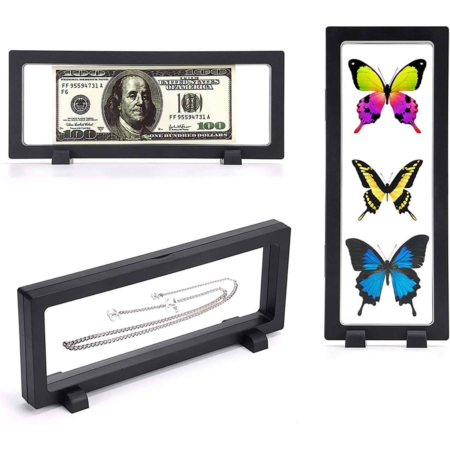 Transparent Jewellery Display Box (23x9 Cm  1 Pc)