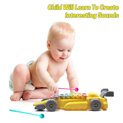 Musical Car Piano Xylophone Toy Plastic Car Xylophone (1 Set) - Best Deals at BeSh Deals®