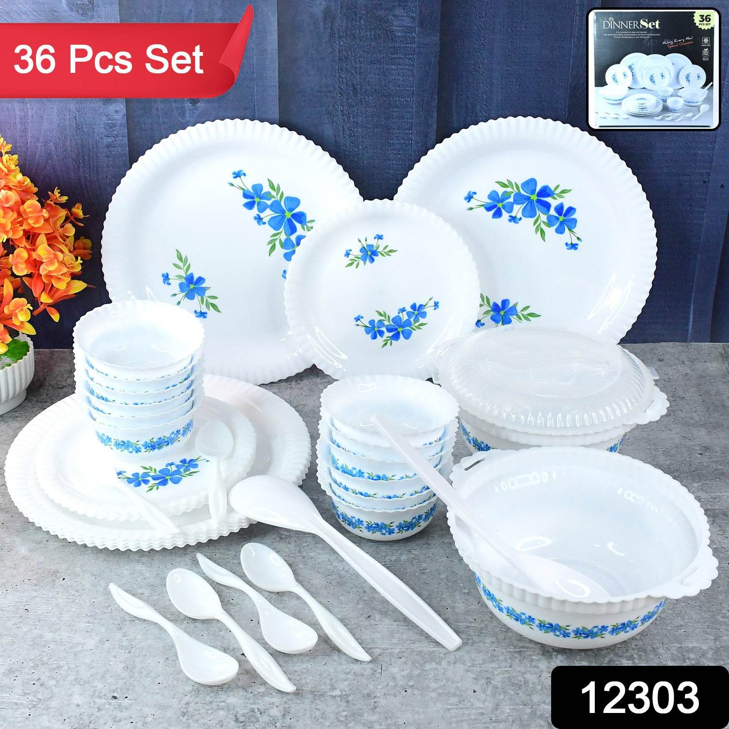 Premium Dinner Set (36 Pc) - Best Deals at BeSh Deals®