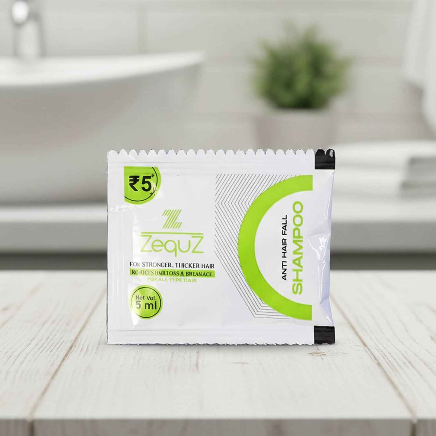 Zequz Anti-hair Fall Strengthening Shampoo Sachet (5 Ml  1 Pc)