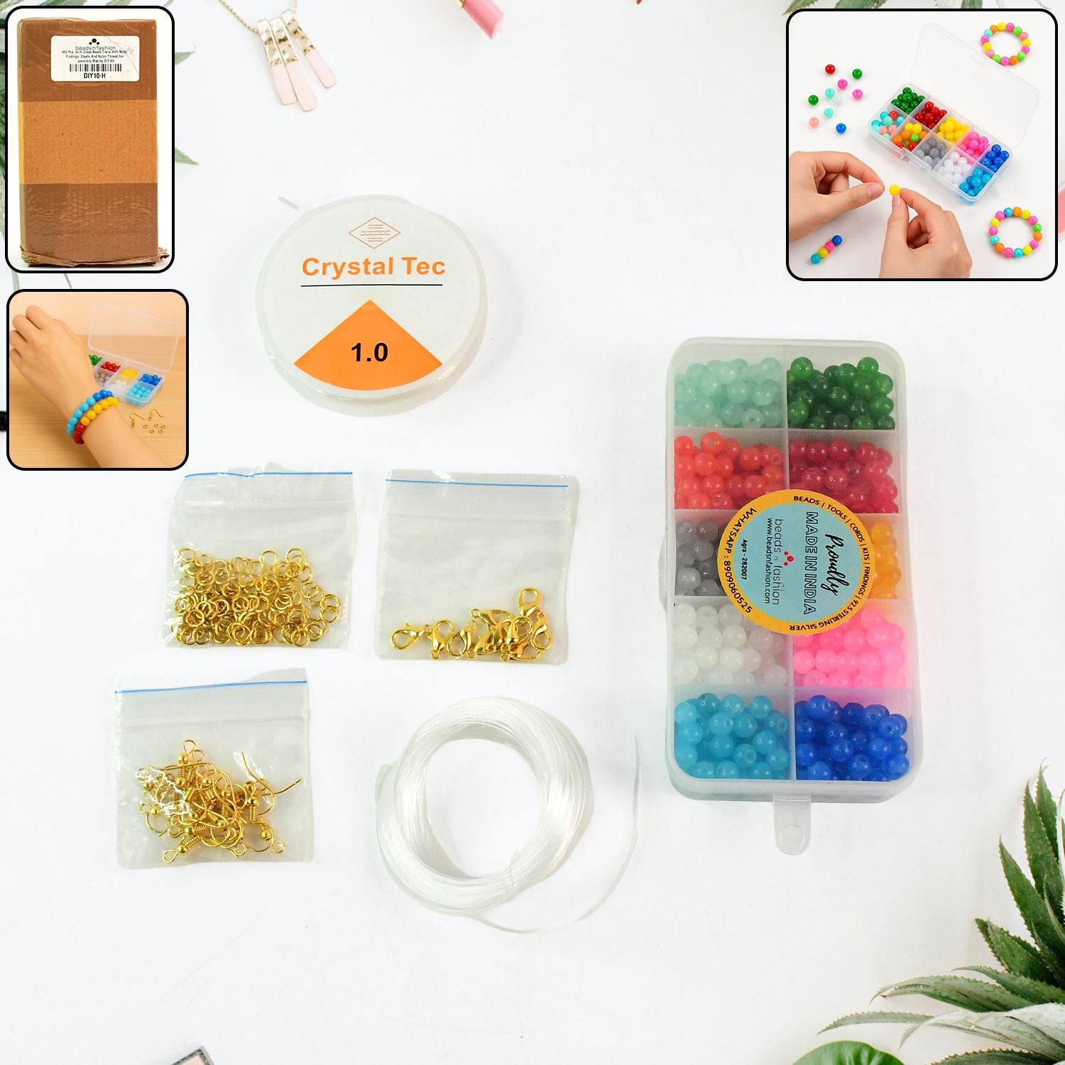 Premium Diy Jewellery Making Kit (1 Set) - Best Deals at BeSh Deals®