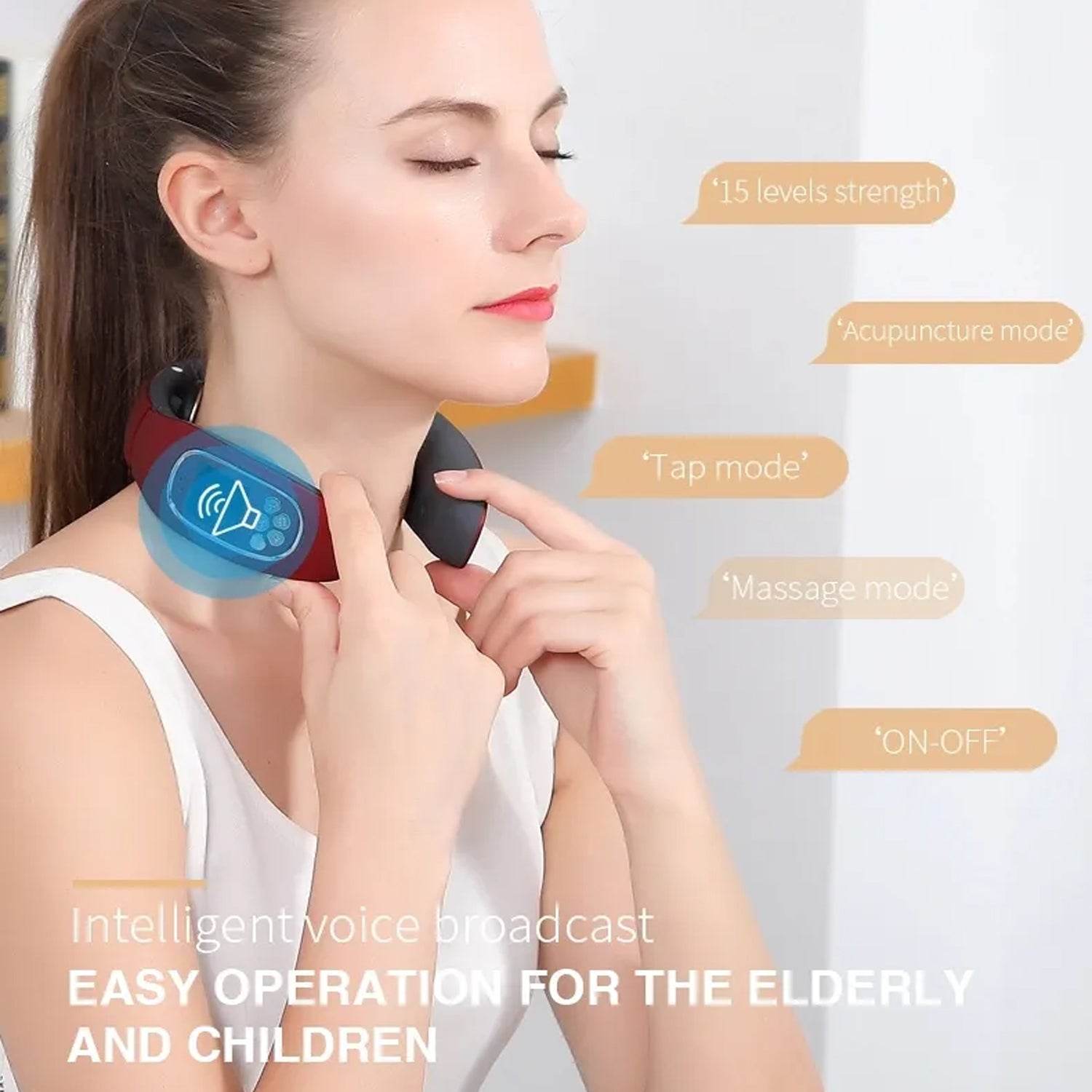 6 Heads Smart Electric Neck And Back Pulse Massager Wireless (1 Pc) - Best Deals at BeSh Deals®