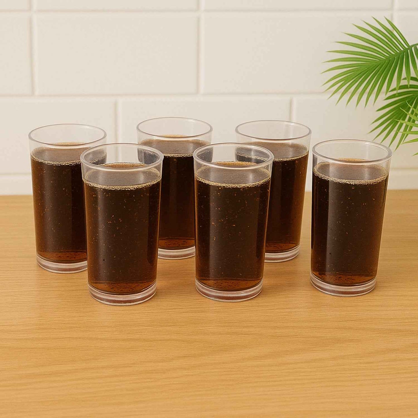 Supermom Martini Clear Glass Set (6 Pc)