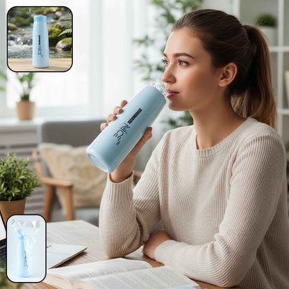 Plastic Water Bottle (1 Pc 800 Ml Mix Color)