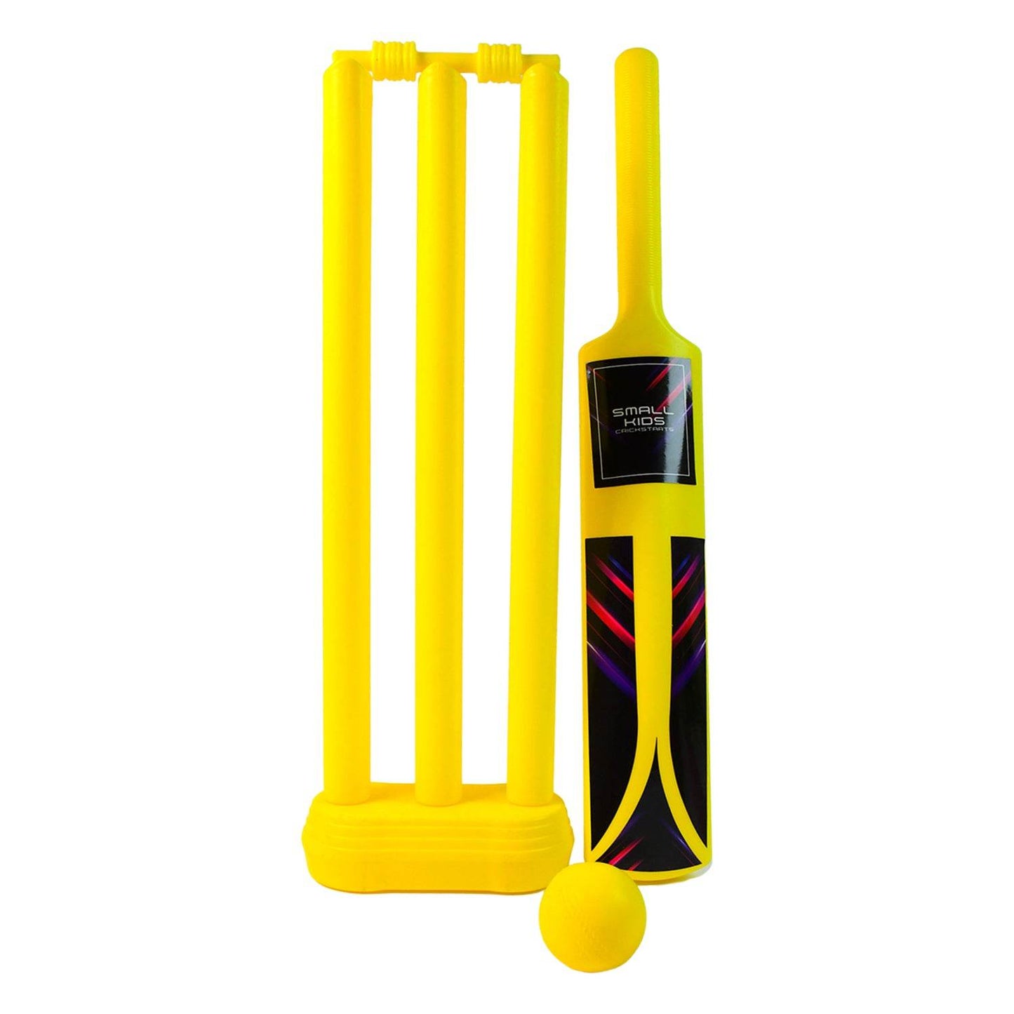 Small Cricket Kit For Boys  Girls Cricket Set With 1 Cricket Bat 1 Plastic Ball Bails 3 Stumps With Stand Base - Best Deals at BeSh Deals®
