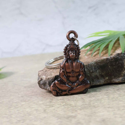 Lord Hanuman Sitting Pose Keychain (1 Pc)