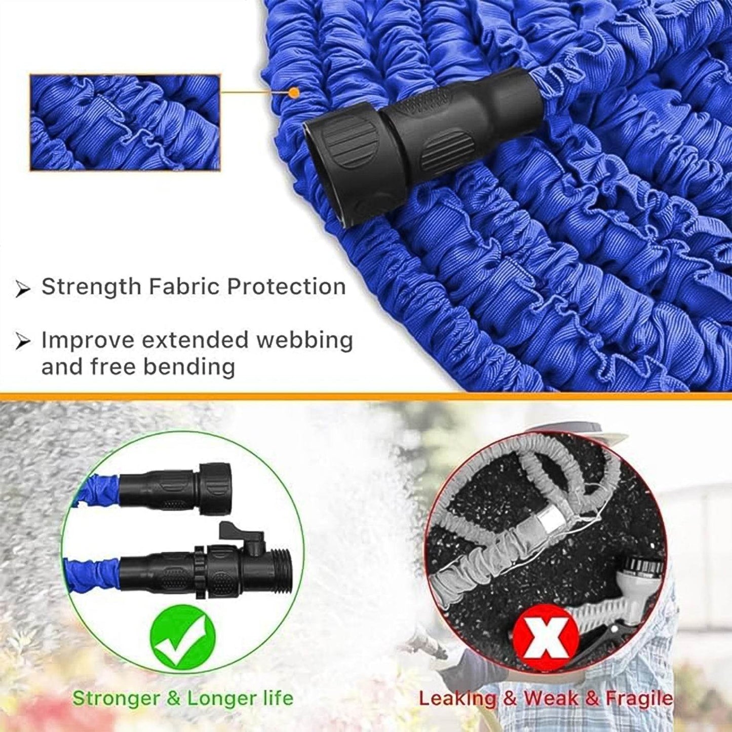 Expandable Magic Garden Hose With Spray Gun Approx 4 Metre Pipe (1 Set  Mix Color) - Best Deals at BeSh Deals®