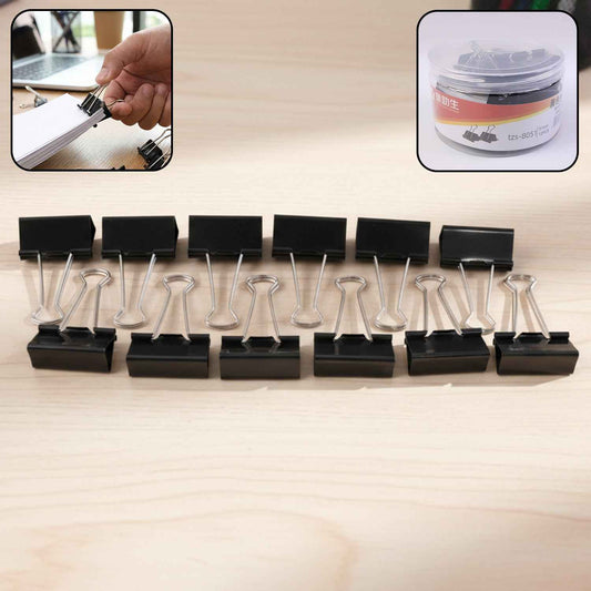 51 Mm Large Binder Clips (12 Pc Set)