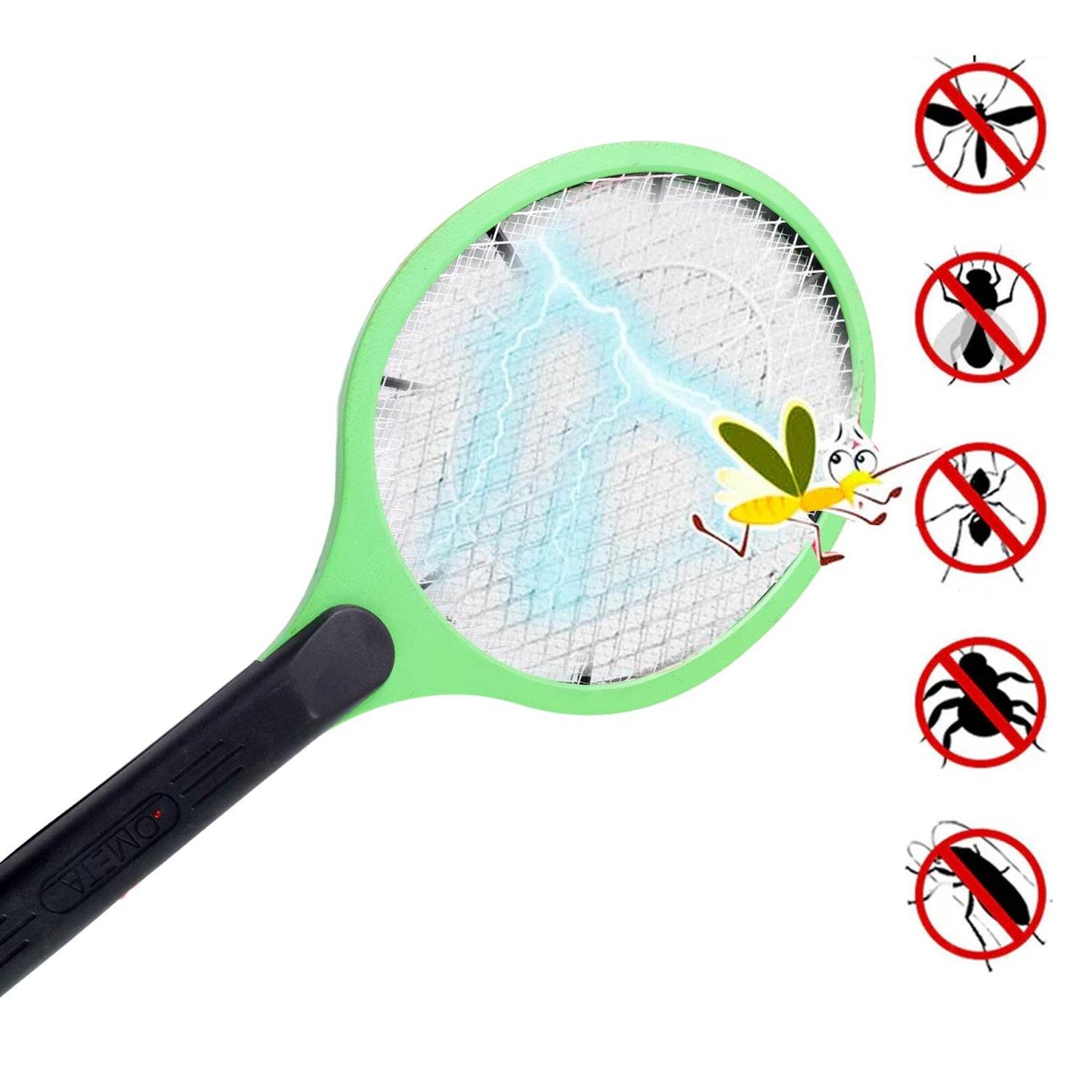 Green Rechargeable Electric Mosquito Killer Racket With Cable - Best Deals at BeSh Deals®