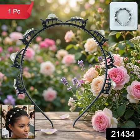 Stylish Fancy Pearl Design Hair Headband (1 Pc)