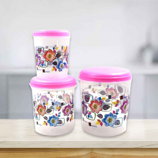 2703 3 Pc Storage Container Used In All Kinds Of Places Including Household And Offices For Storing Stuffs And Items Etc.